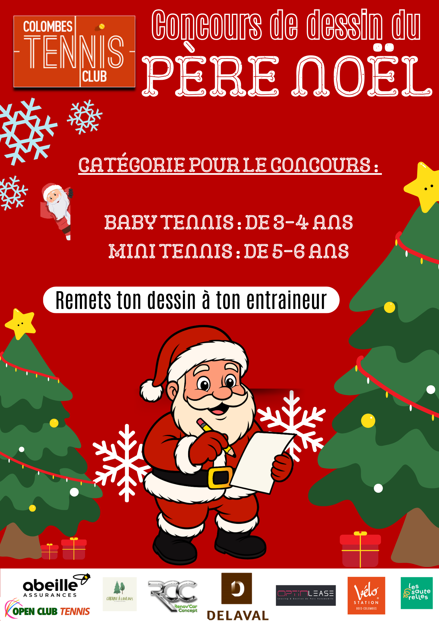 Concours de Dessin Baby/Mini Tennis !